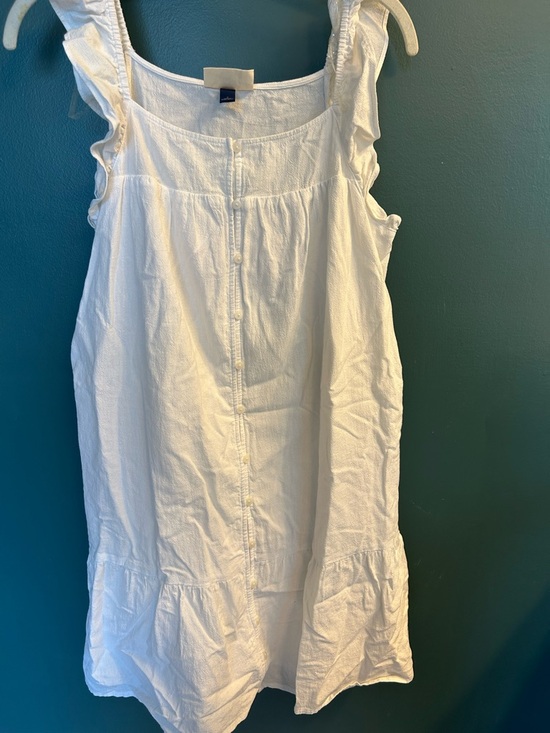 Universal Thread Dresses & Skirts - Universal Thread White Ruffle Strap Cotton Sundress